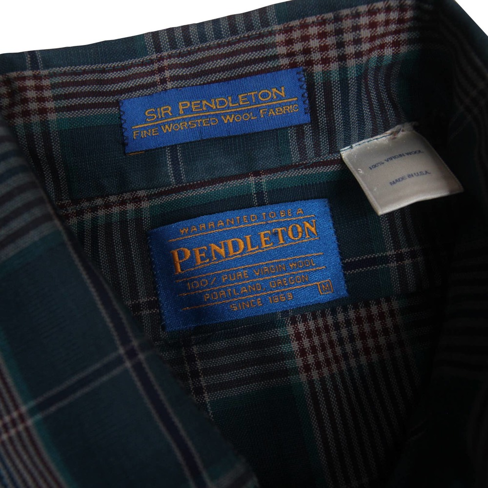 Pendleton Sir Pendleton Fine Worsted Wool Shirt - image 4